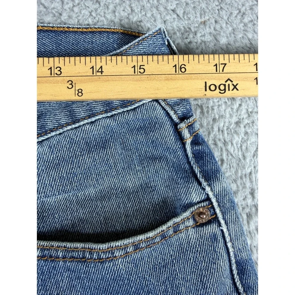 Levi's 550 Relaxed Fit Straight Leg Denim Jeans Mens 33x30 (Measures 30x28)